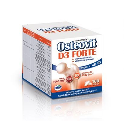OSTEOVIT D3 FORTE 100 tabletek