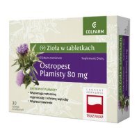 OSTROPEST PLAMISTY 30 tabletek COLFARM