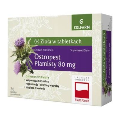 OSTROPEST PLAMISTY 30 tabletek COLFARM