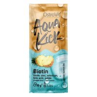 OSTROVIT Aqua Kick Biotin o smaku ananasowym 10 g