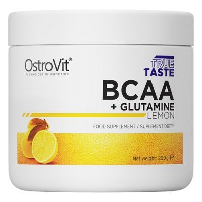 OSTROVIT BCAA + Glutamine o smaku cytrynowym 200 g