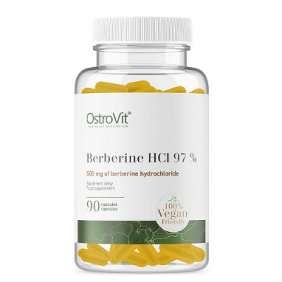 OstroVit Berberine HCl 97% 90 kapsułek