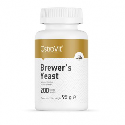 OSTROVIT Brewer's Yeast Drożdże piwne 200 tabletek