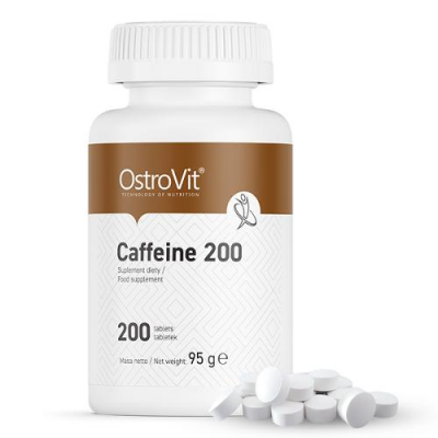 OSTROVIT Caffeine 200 mg 200 tabletek