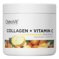 OSTROVIT Collagen + Vitamin C 200 g ananasowy