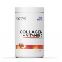 OSTROVIT Collagen + Vitamin C 400 g brzoskwiniowy