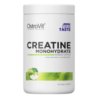 OSTROVIT Creatine Monohydrate Monohydrat Kreatyny 500 g o smaku zielonego jabłka