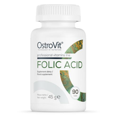 OSTROVIT Folic Acid Kwas Foliowy 90 tabletek