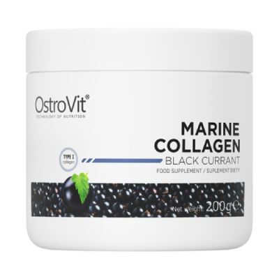 OstroVit Kolagen Morski Czarna Porzeczka, 200 g