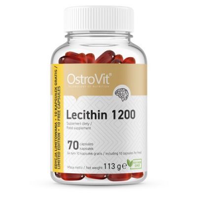 OSTROVIT Lecithin 1200 mg 70 kapsułek