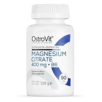 OSTROVIT Magnesium Citrate 400 mg + B6 90 tabletek
