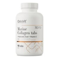 OstroVit Marine Collagen+ Hyaluronic Acid + Vitamin C, 90 tabl.