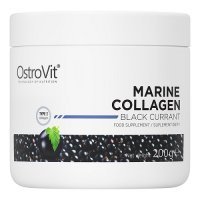 OSTROVIT Marine Collagen Kolagen Morski czarna porzeczka 200 g