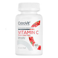 OSTROVIT Natural Vitamin C Naturalna witamina C z Dzikiej Róży 60 tabletek