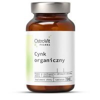 OSTROVIT PHARMA Cynk organiczny 90 tabletek DATA WAŻNOŚCI