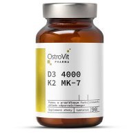 OSTROVIT PHARMA D3 4000+ K2 MK-7 90 tabletek