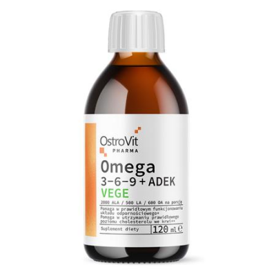OSTROVIT PHARMA Omega 3-6-9 + Wiaminy ADEK 120 ml