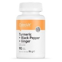 OSTROVIT Turmeric + Black Pepper + Ginger 90 tabletek