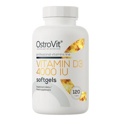 OSTROVIT Vitamin D3 4000 IU 120 kapsułek