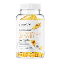 OSTROVIT Vitamin D3 4000 IU 120 kapsułek