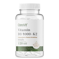 OSTROVIT Vitamin D3 4000 IU + K2 Vege 120 kapsułek