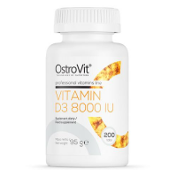 OSTROVIT Vitamin D3 8000 IU 200 tabletek