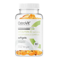 OSTROVIT Vitamin E Naturalny kompleks tokoferoli 90 kapsułek