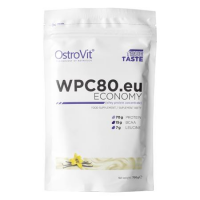OSTROVIT WPC80.eu ECONOMY 700 g koncentrat białka serwatkowego o smaku waniliowym