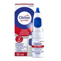 Otrivin Ipra Max 0,5 mg + 0,6 mg/ml Aerozol do nosa, roztwór, 10 ml
