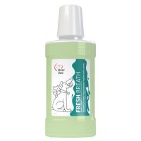 Over Zoo Fresh Breath Owoc granatu Dodatek do wody wspomagający higienę jamy ustnej dla psów i kotów, 250 ml