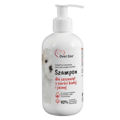 Over Zoo Szampon dla szczeniąt o sierści białej i jasnej, 250 ml