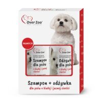 Over Zoo Zestaw dla psów o białej i jasnej sierści