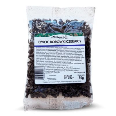 Owoc borówki czernicy, 50 g