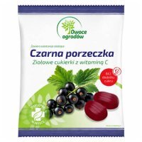Owoce Ogrodów Czarna porzeczka Ziołowe cukierki z witaminą C, 60 g