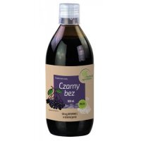 Owoce Ogrodów Czarny Bez sok, 500 ml