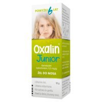 OXALIN JUNIOR żel do nosa 0,5 mg/g 10 g katar u dzieci