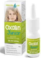OXALIN JUNIOR żel do nosa 0,5 mg/g 10 g katar u dzieci