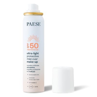 Paese Ultralekka mgiełka ochronna na makijaż SPF50, 75 ml