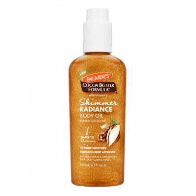Palmer's CBF Olejek rozświetlający z drobinkami do ciała, 150 ml