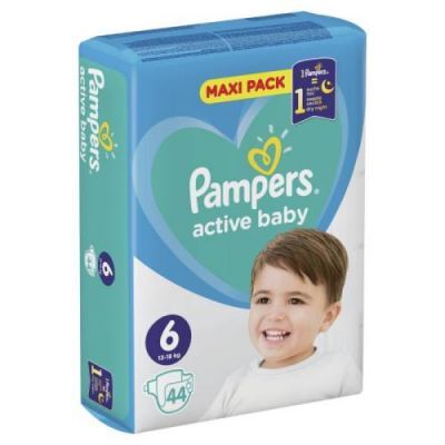 PAMPERS ACTIVE BABY Econompack 6-ExLarge 44 sztuki