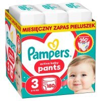 Pampers Active Baby Pants 3 Pieluchomajtki dla dzieci, 180 szt.