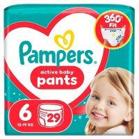 Pampers Active Baby Pants 6 Pieluchomajtki dla dzieci, 29 szt.