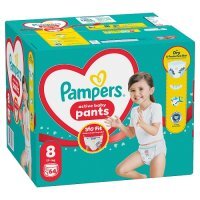 Pampers Active Baby Pants 8 Pieluchomajtki dla dzieci, 64 szt.