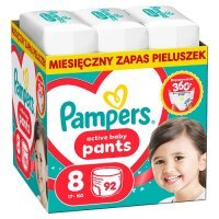 Pampers Active Baby Pants 8 Pieluchomajtki dla dzieci, 92 szt.
