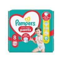 Pampers Active Baby Pants Pieluchomajtki rozmiar 8, 32 szt.