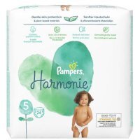 Pampers Harmonie Pieluszki rozmiar 5, 24 sztuki KRÓTKA DATA 01.12.2025