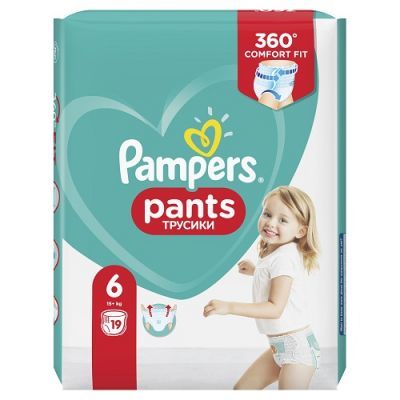 pampers pants 6 cena