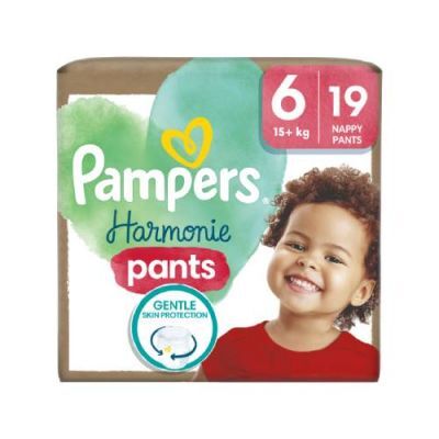 Pampers Harmonie Pants Pieluchomajtki rozmiar 6 15kg+, 19szt.