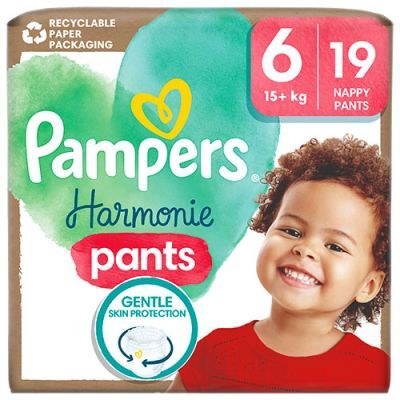 PAMPERS PANTS HARMONIE 6 (15+kg) 19 sztuk