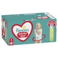 Pampers Pants Pieluchomajtki, Rozmiar 5, 12kg-17kg, 96 Szt.